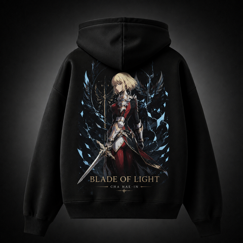 Cha Hae-In Solo Leveling Anime Hoodie - Blade Of Light