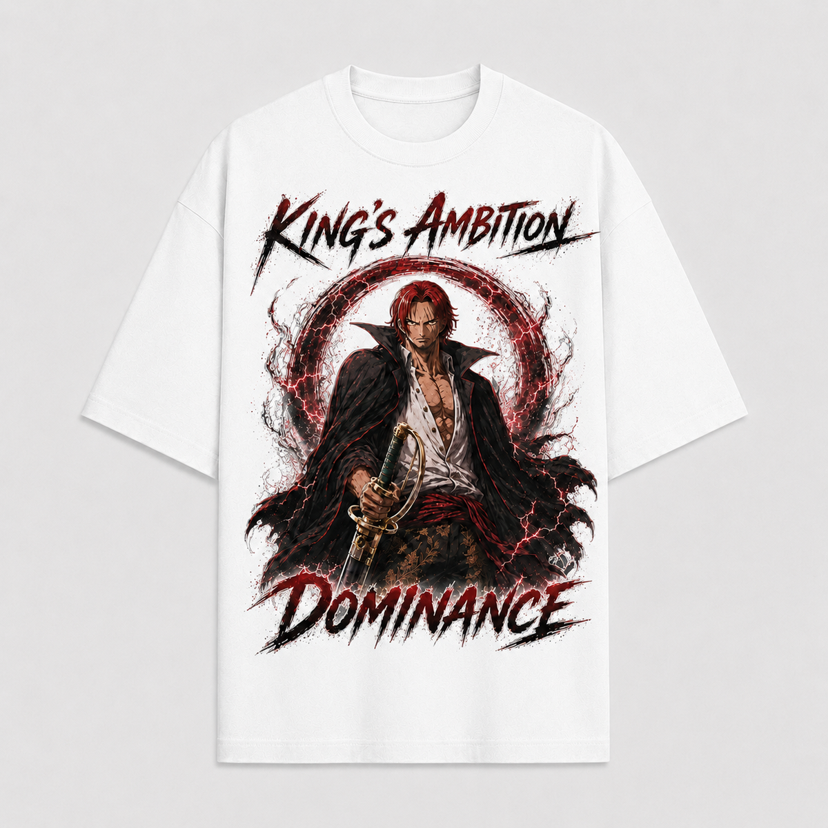 King's Ambition - Shanks, Crimson Ring and Quiet Dominance - mockup