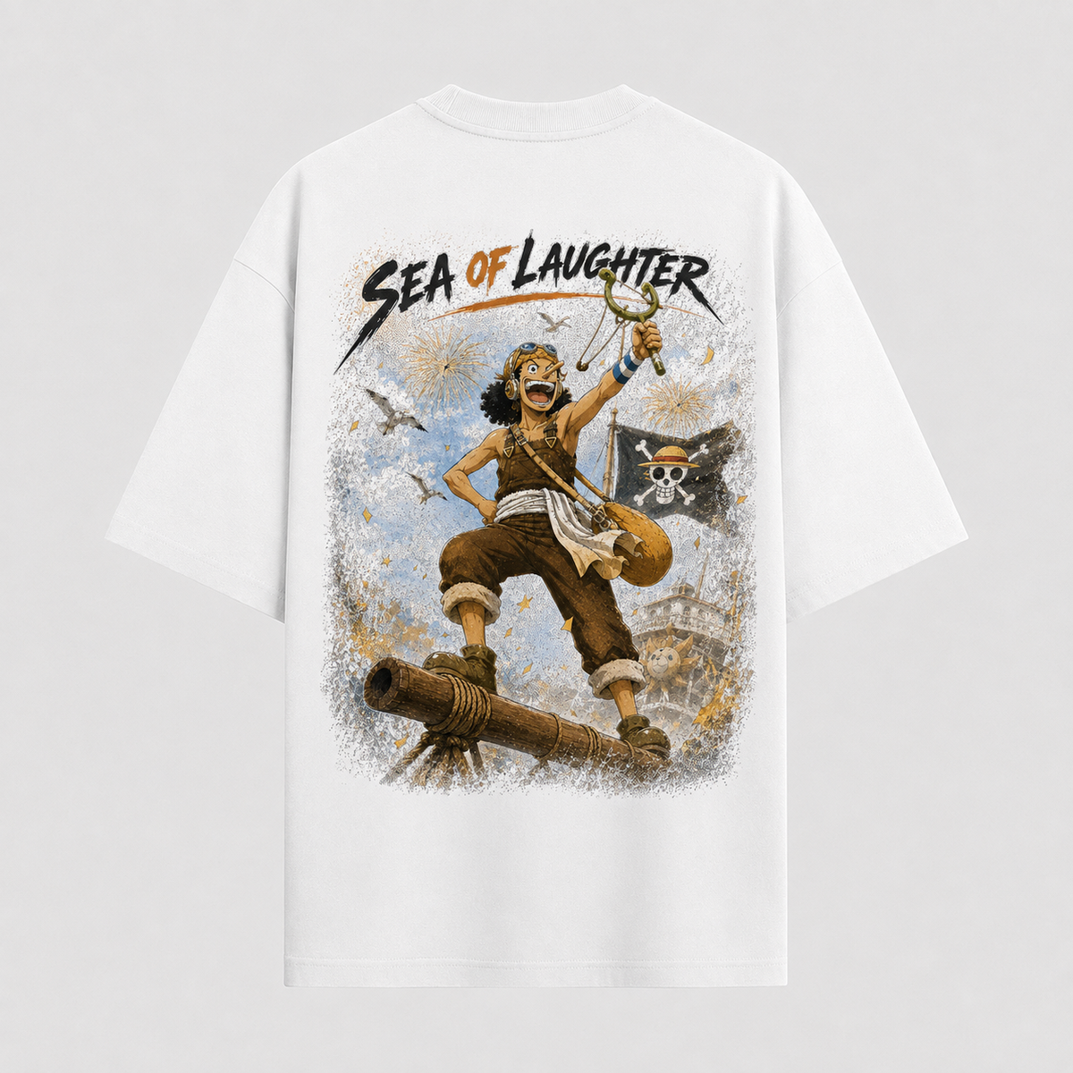 Sea of Laughter - Usopp, Fireworks and the Spirit of Adventure - mockup