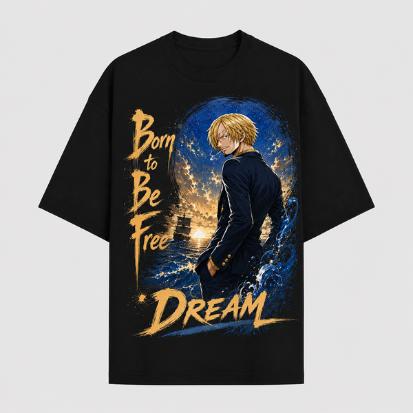 Born to Be Free - Sanji, Horizon and Quiet Resolve - mockup