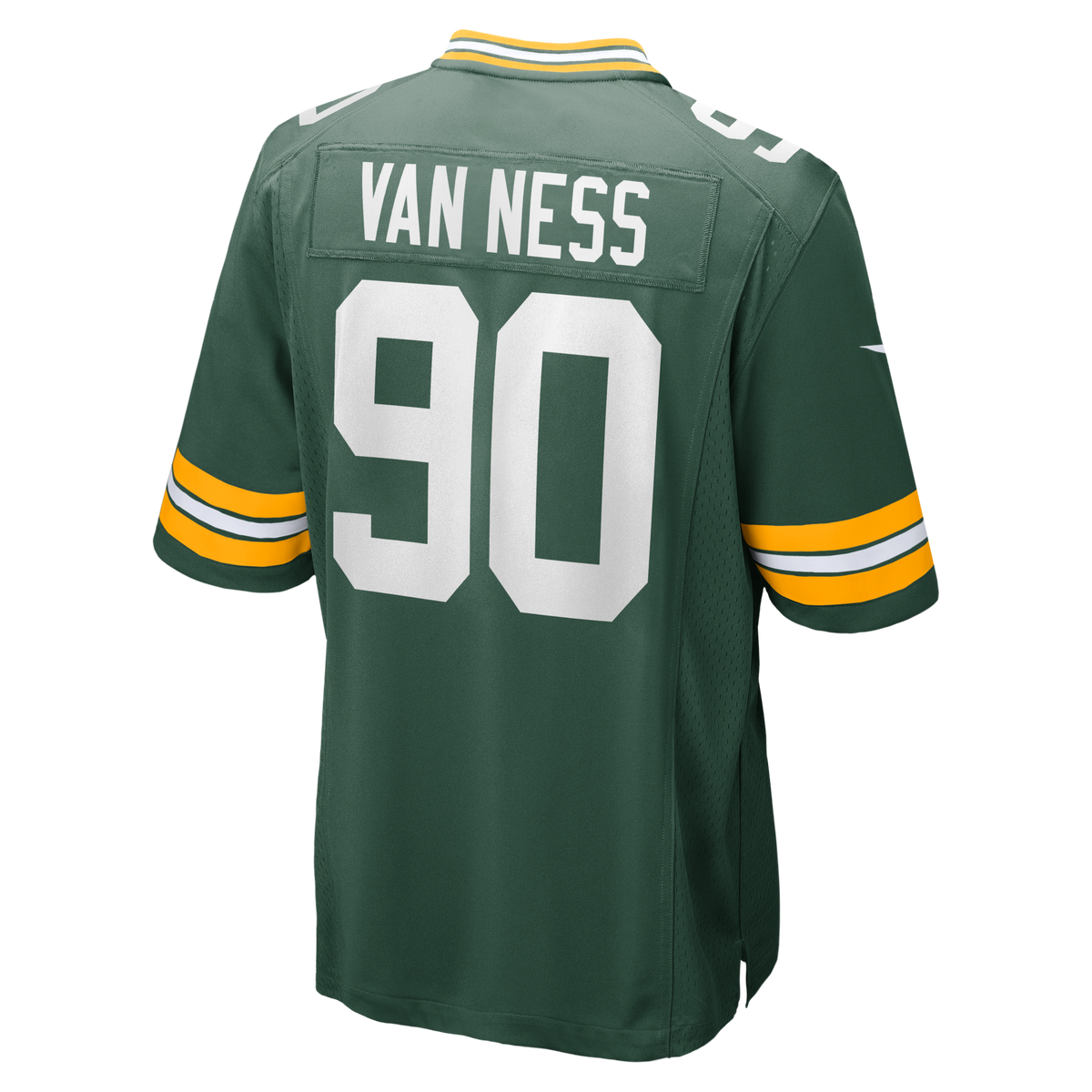 Green Bay Packers Lukas Van Ness Nike Green Game Jersey