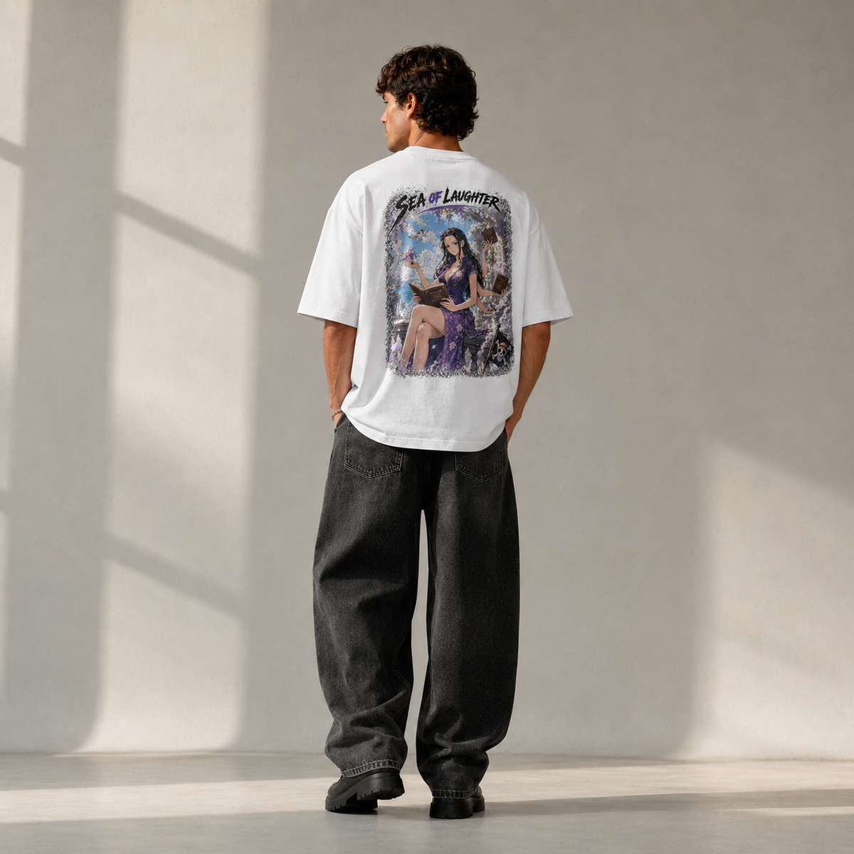 Sea of Laughter - Nico Robin Archive Graphic Tee - lifestyle