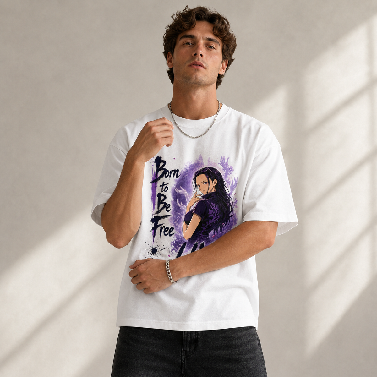 Born to Be Free - Nico Robin in Violet and Ink - lifestyle
