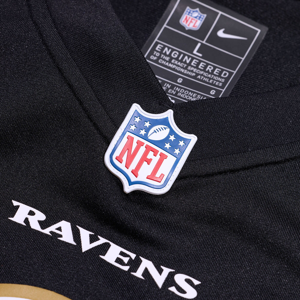 Baltimore Ravens Jamal Lewis Nike Black Retired Player Alternate Game Jersey