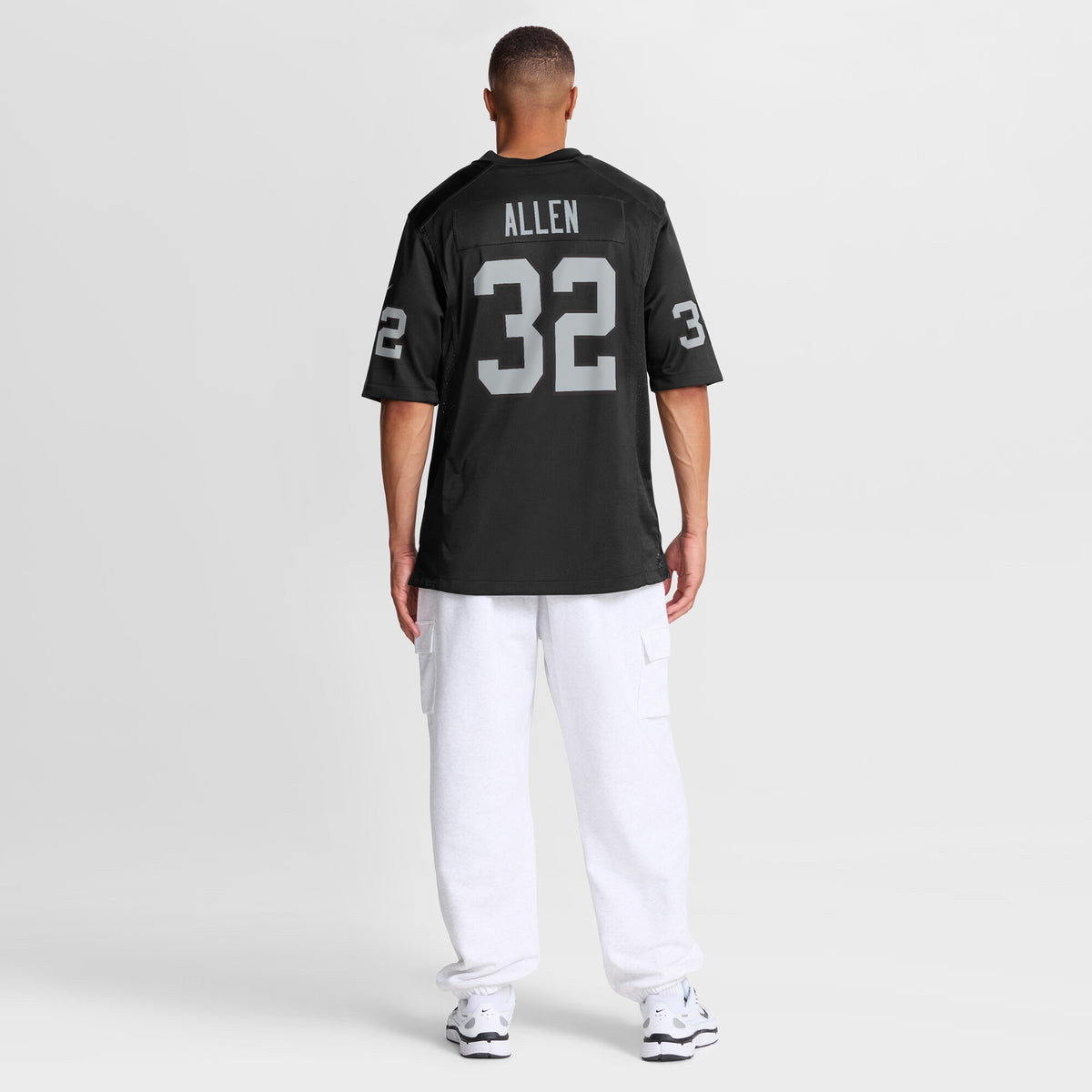 Las Vegas Raiders Marcus Allen Nike Black Game Retired Player Jersey