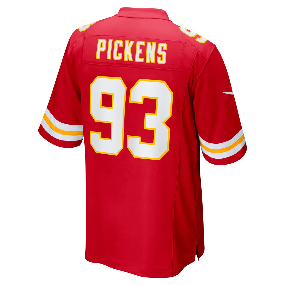 Kansas City Chiefs Zacch Pickens Nike Red Team Game Jersey