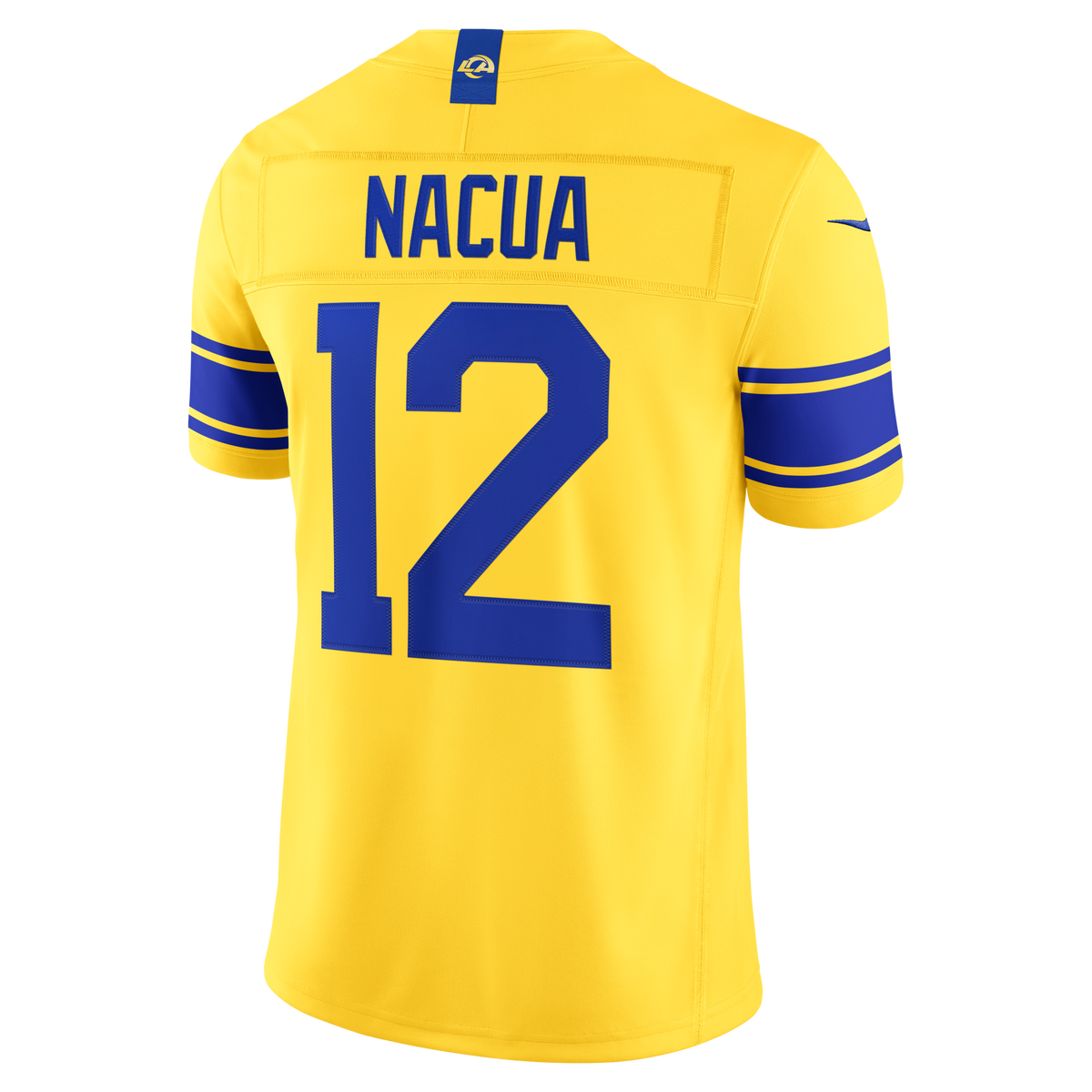 Los Angeles Rams Puka Nacua Nike Classic Sol Vapor F.U.S.E. Stitched Limited Jersey