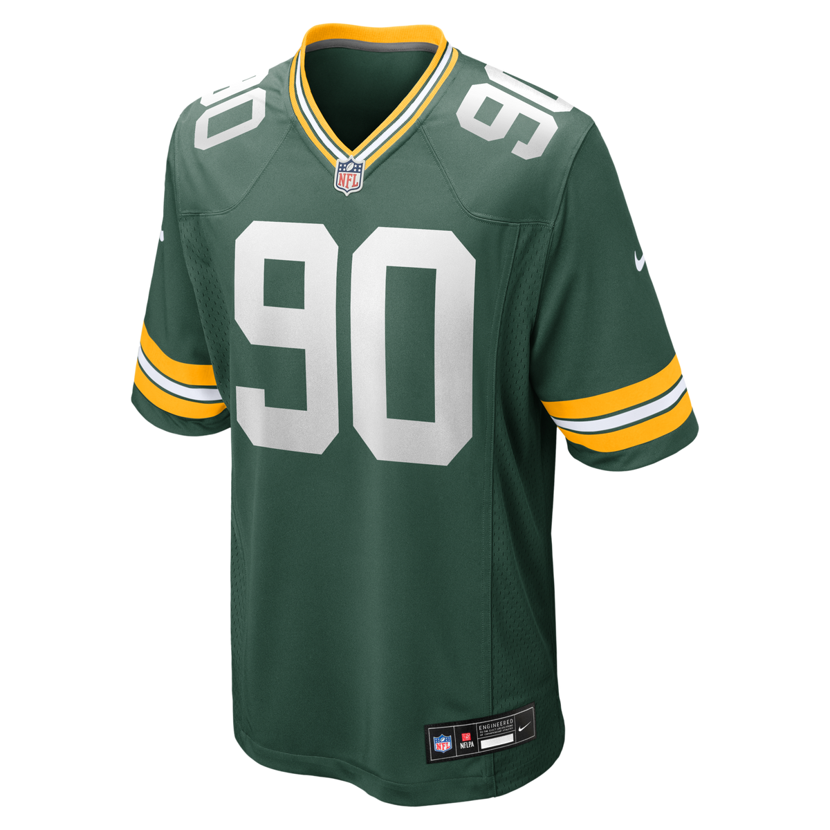 Green Bay Packers Lukas Van Ness Nike Green Game Jersey