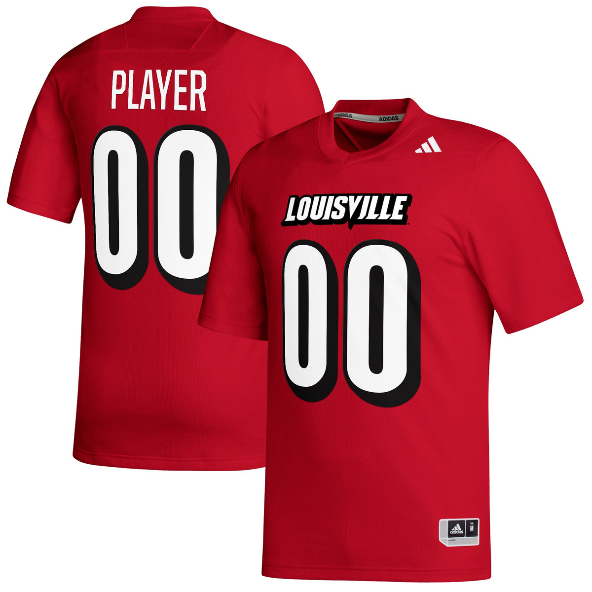 Louisville Cardinals adidas NIL Pick-A-Player Replica Football Jersey - Red