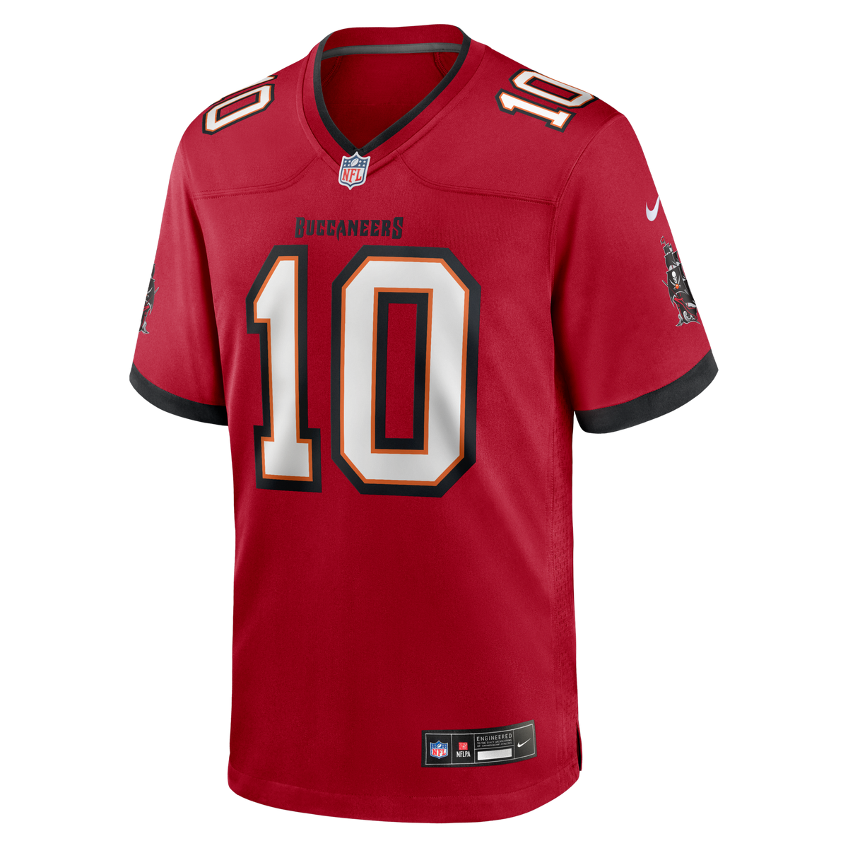Tampa Bay Buccaneers Trey Palmer Nike Red Game Jersey