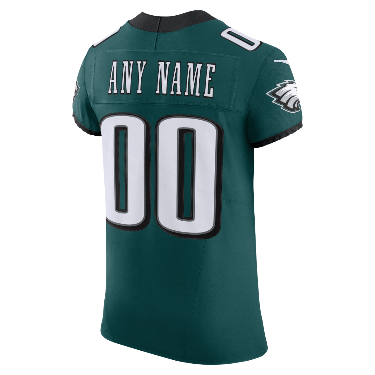 Philadelphia Eagles Nike Midnight Green Vapor F.U.S.E. Elite Custom Jersey