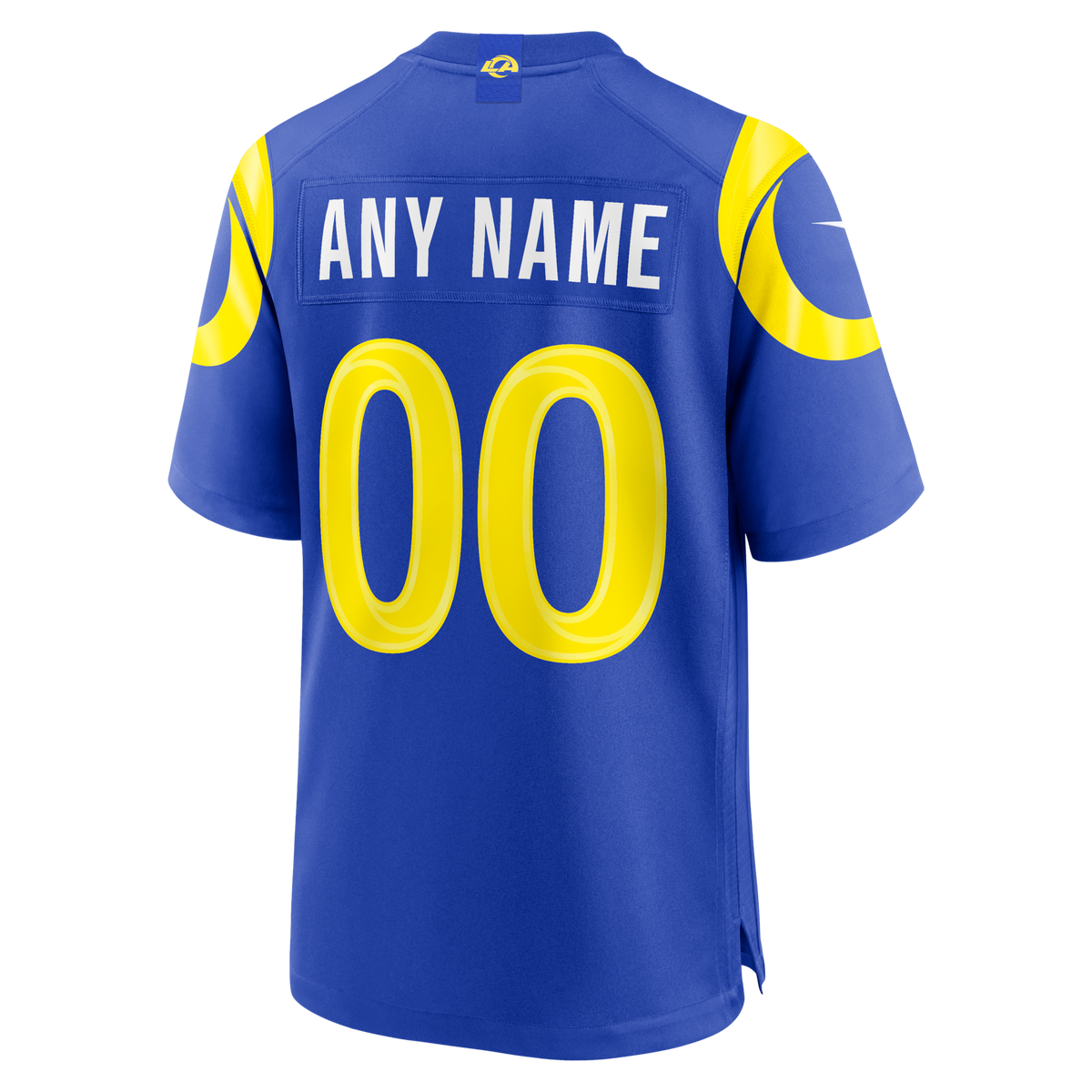 Los Angeles Rams Nike Royal Custom Game Jersey