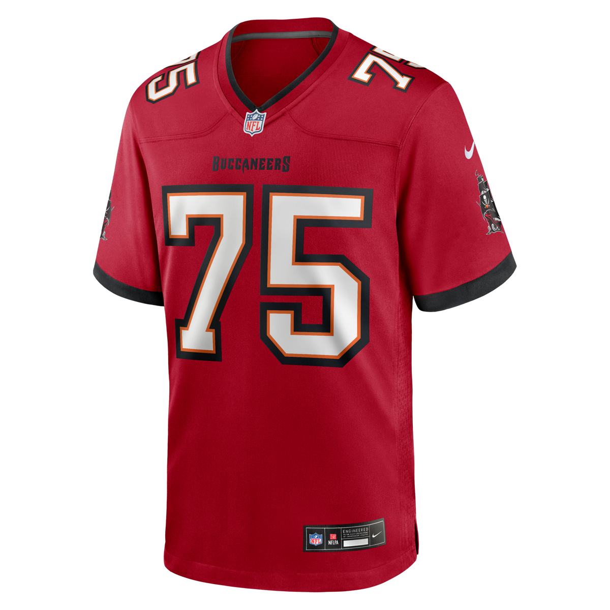 Tampa Bay Buccaneers Billy Schrauth Nike Red Team Game Jersey