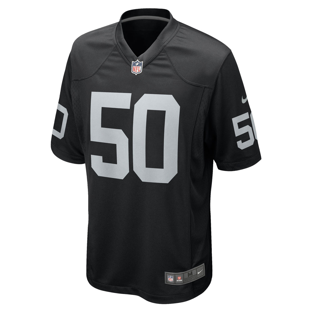 Las Vegas Raiders Jacob Bobenmoyer Nike Black Game Player Jersey