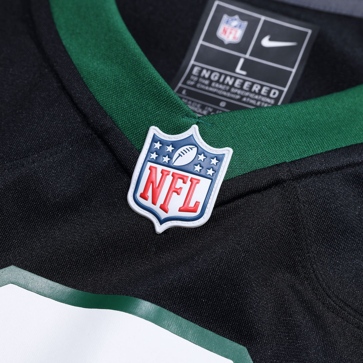 New York Jets Joe Namath Nike Legacy Black Alternate Retired Player Game Jersey