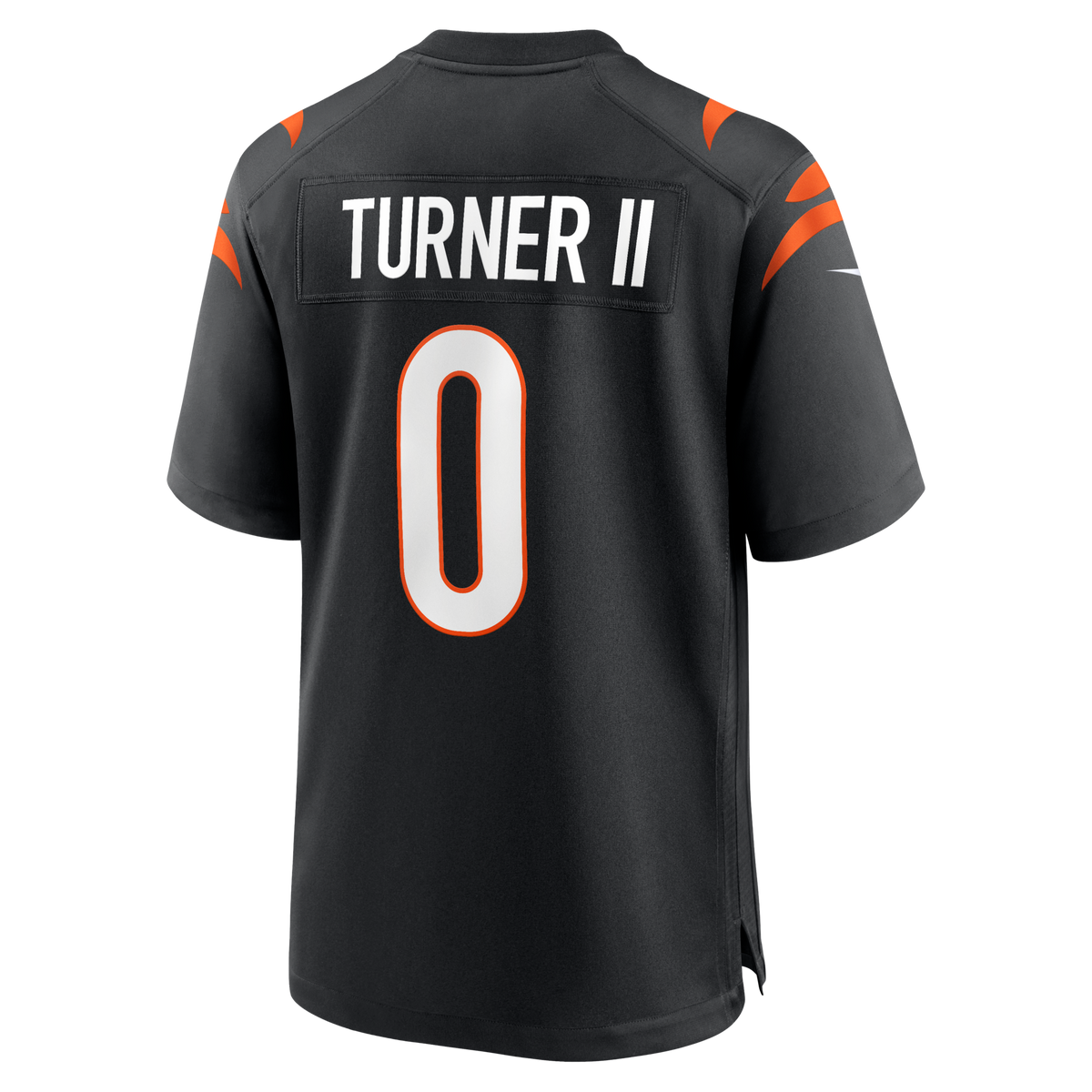 Cincinnati Bengals DJ Turner II Nike Black Team Game Jersey