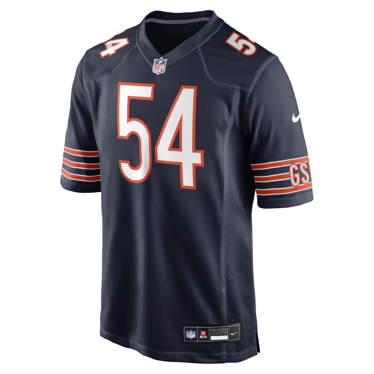Chicago Bears Brian Urlacher Nike Navy Game Retired Player Jersey