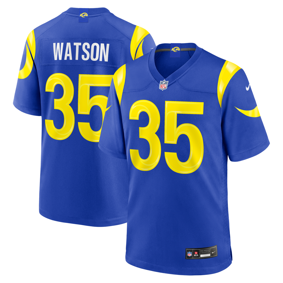 Los Angeles Rams Jaylen Watson Nike Royal Team Game Jersey