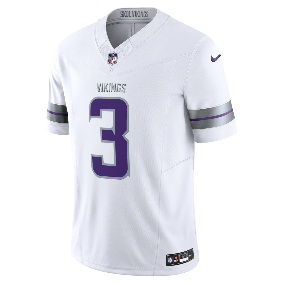 Minnesota Vikings Jordan Addison Nike White Alternate Vapor F.U.S.E. Limited Jersey
