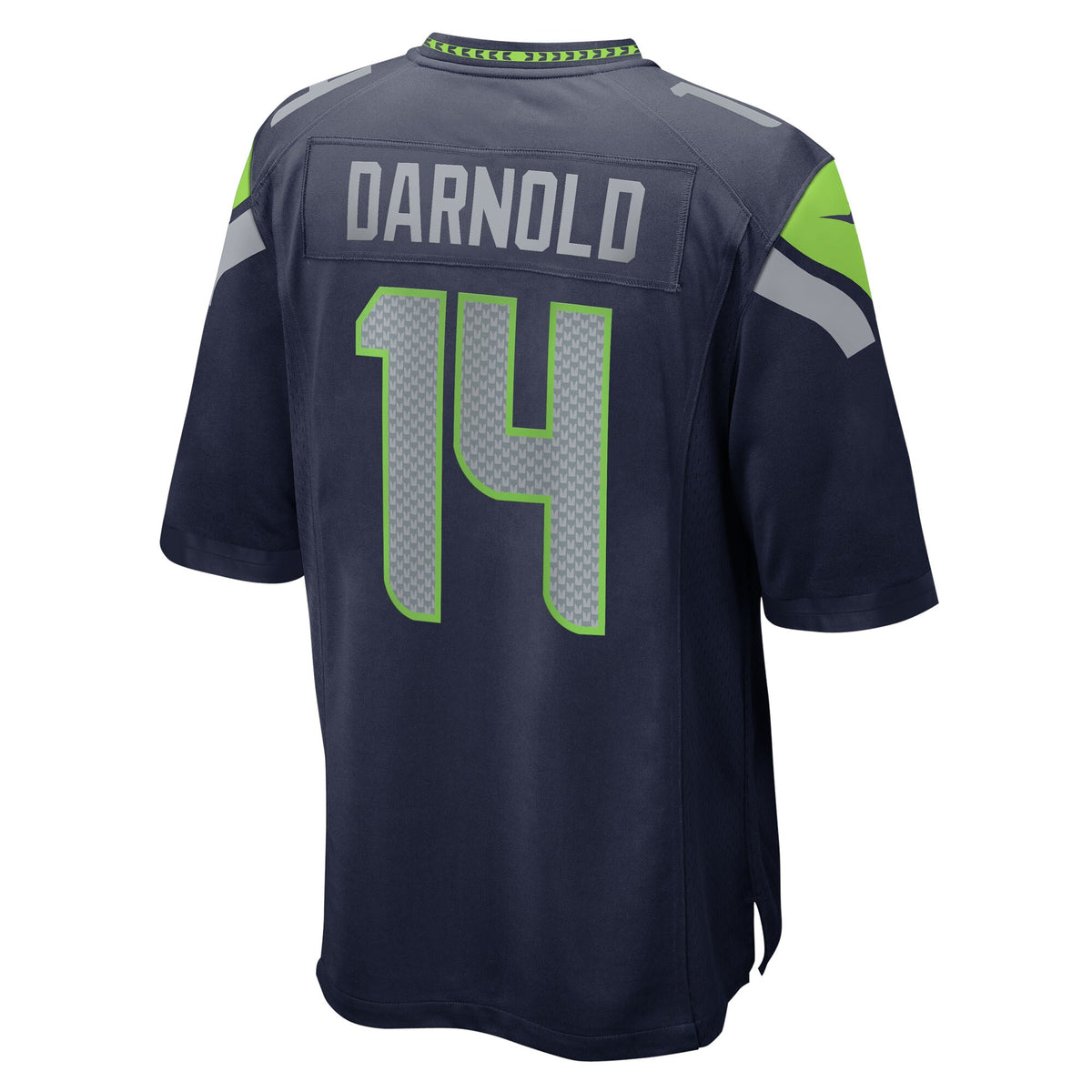 Seattle Seahawks Sam Darnold Nike College Navy Team Game Jersey