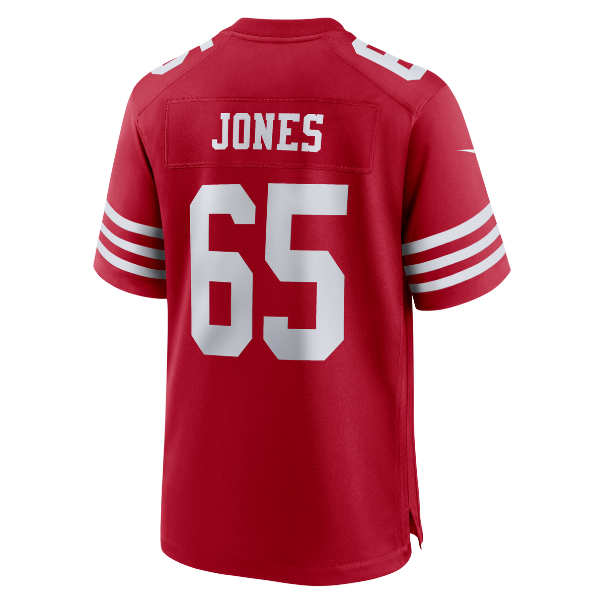 San Francisco 49ers Robert Jones Nike Scarlet Team Game Jersey