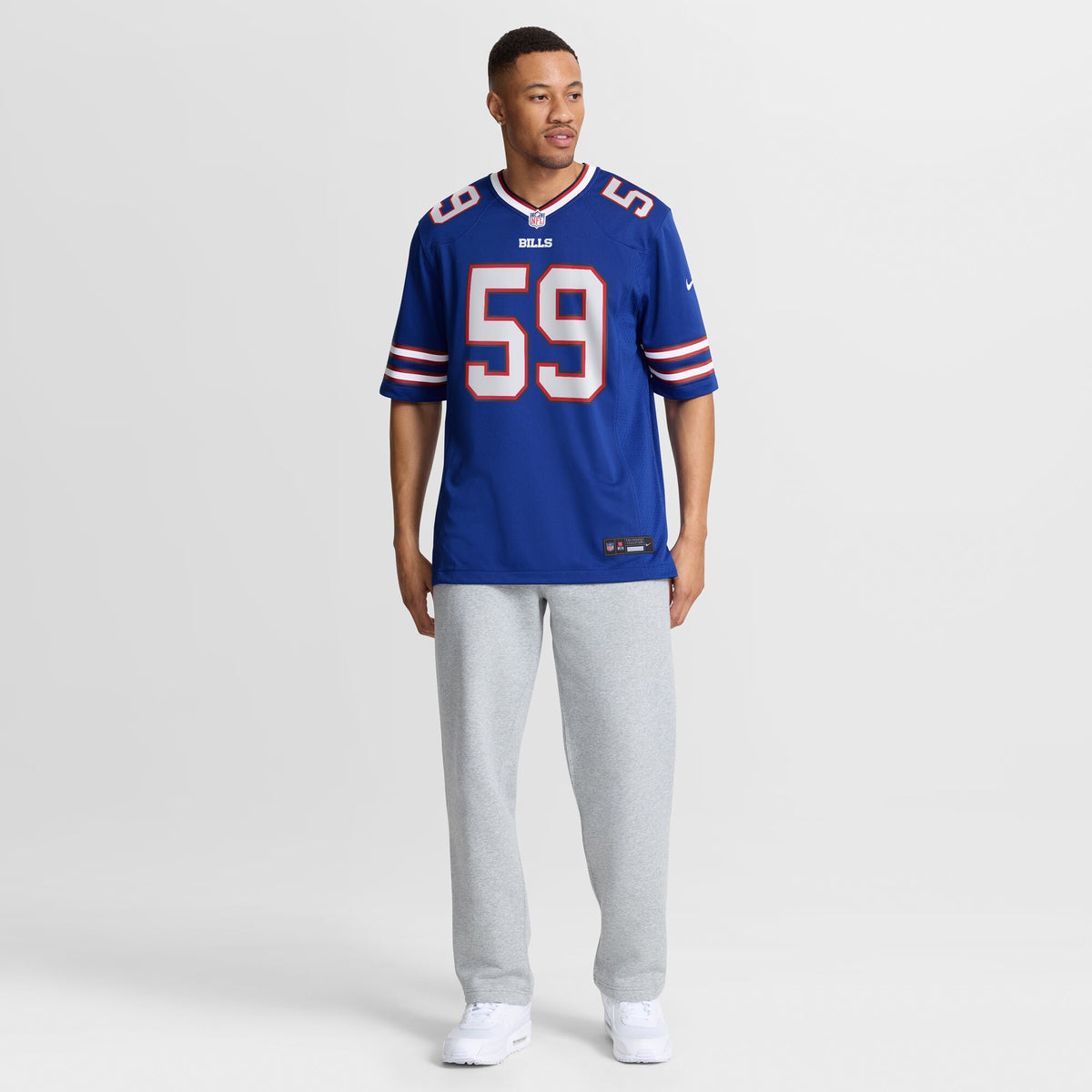 Buffalo Bills Shaq Lawson Nike Royal Team Game Jersey