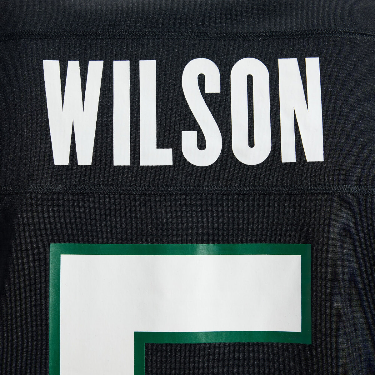 New York Jets Garrett Wilson Nike Legacy Black Alternate Game Jersey