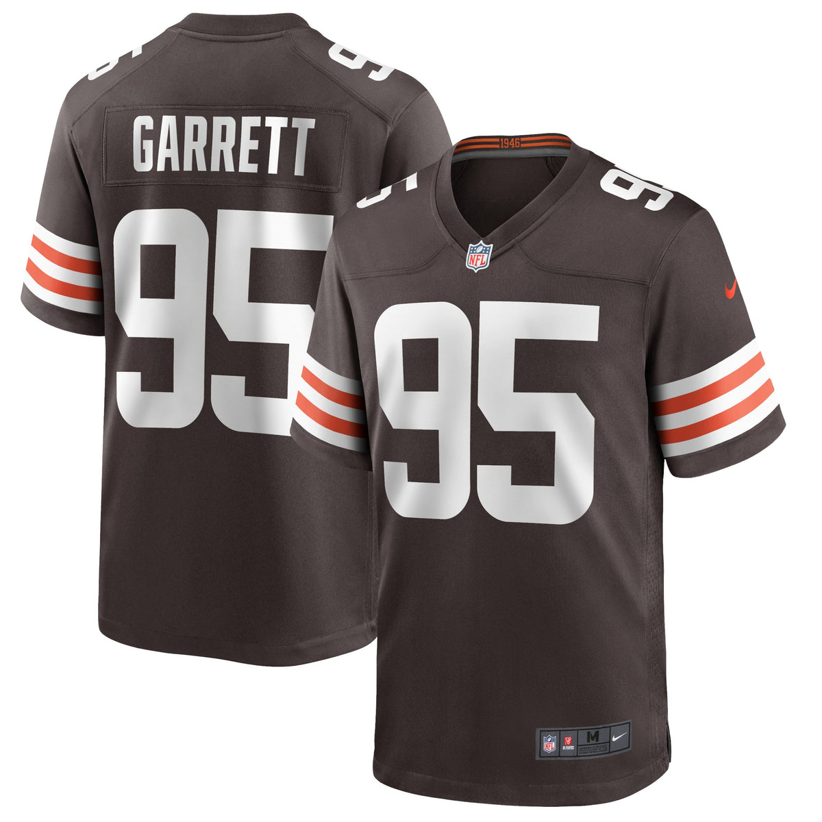 Cleveland Browns Myles Garrett Nike Brown Game Player Jersey