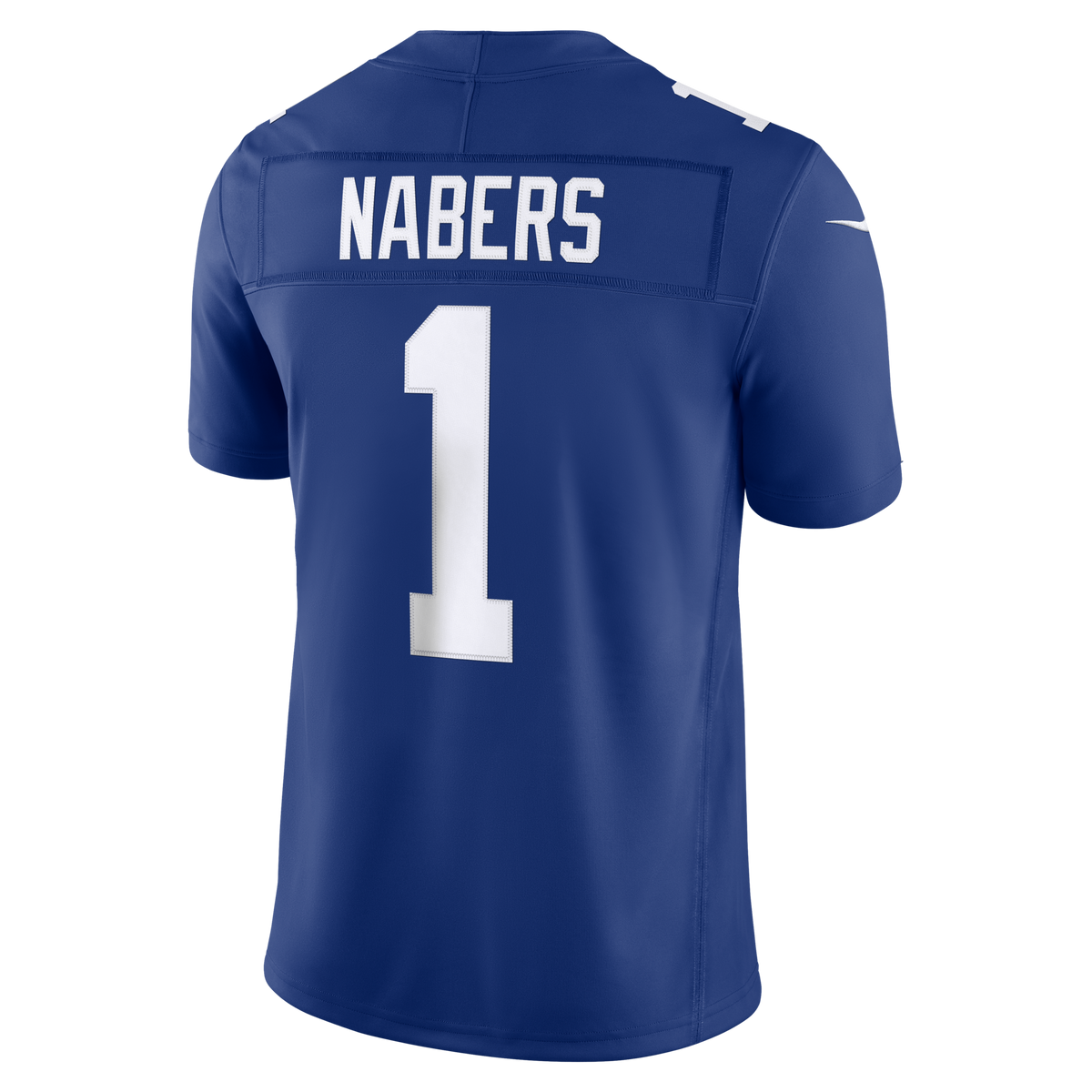 New York Giants Malik Nabers Nike Royal Team Vapor F.U.S.E. Stitched Limited Jersey