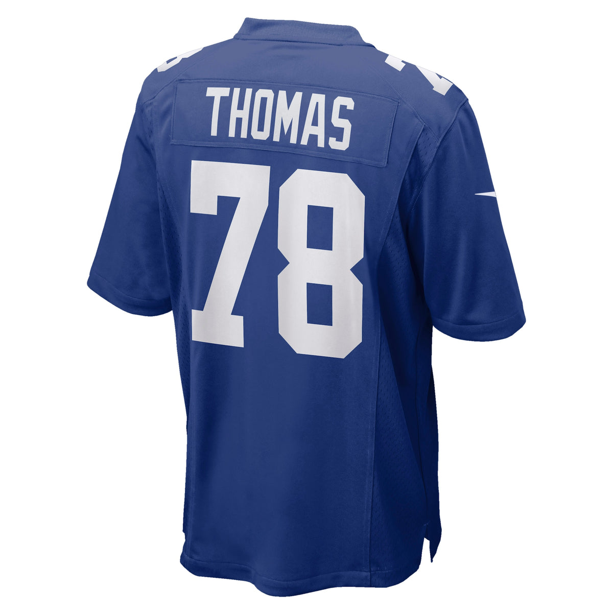 New York Giants Andrew Thomas Nike Royal Player Game Jersey