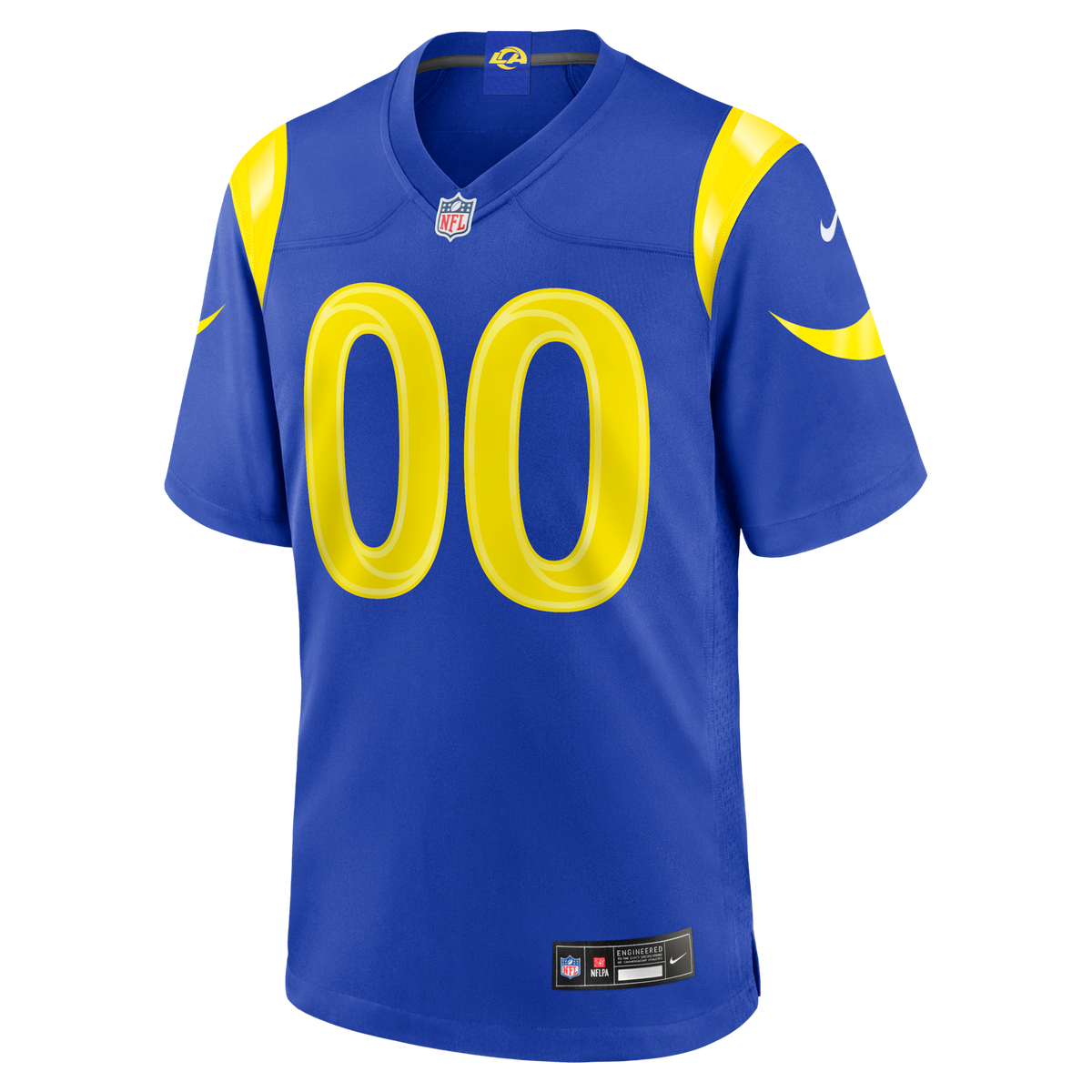 Los Angeles Rams Nike Royal Custom Game Jersey