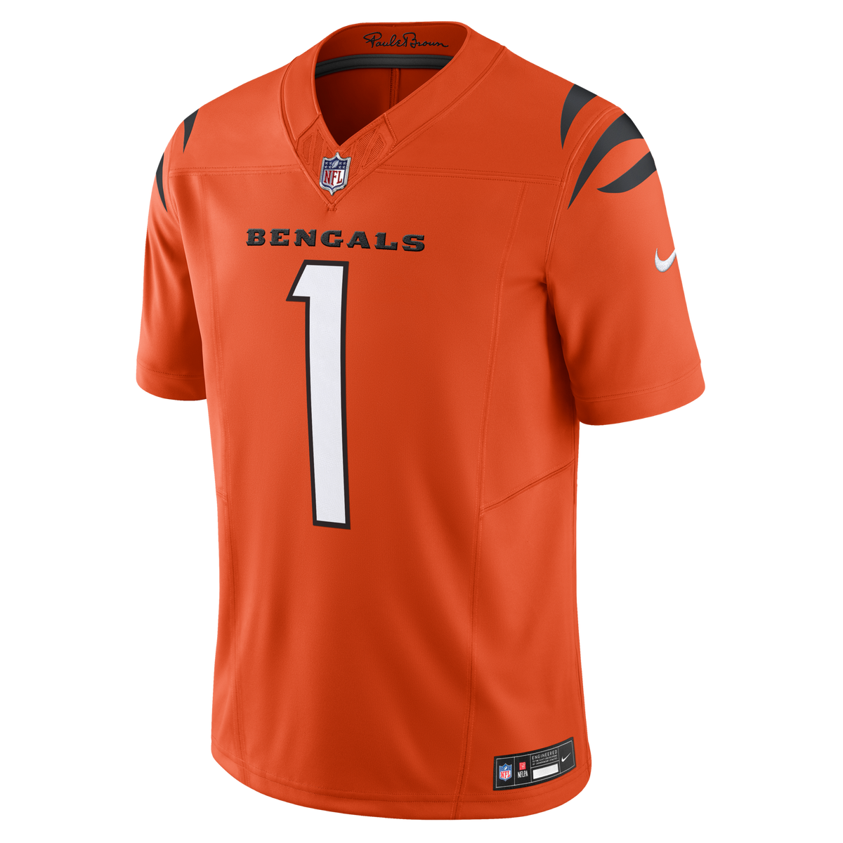 Cincinnati Bengals Ja'Marr Chase Nike Orange Vapor F.U.S.E. Limited Jersey
