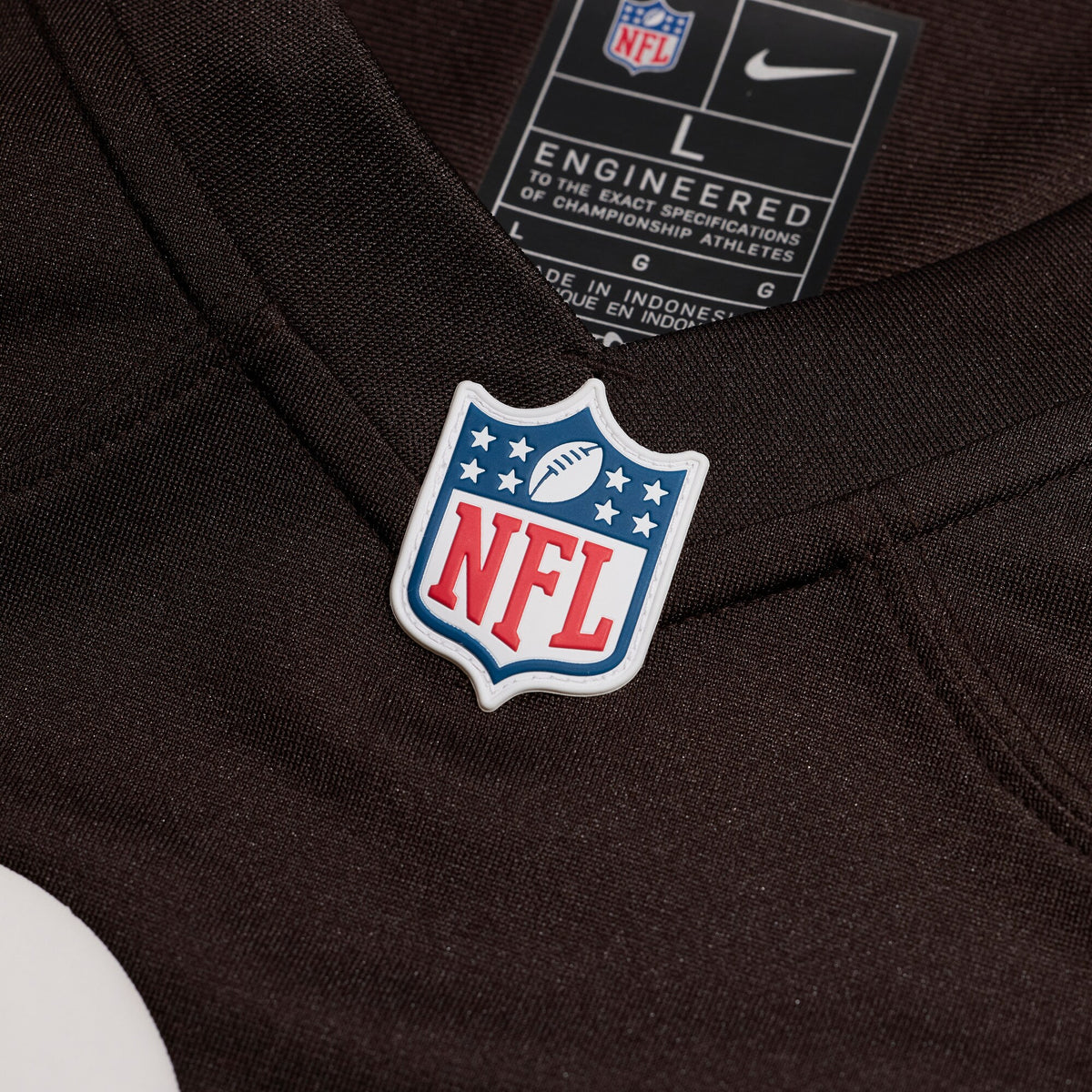 Cleveland Browns Austin Barber Nike Brown Team Game Jersey