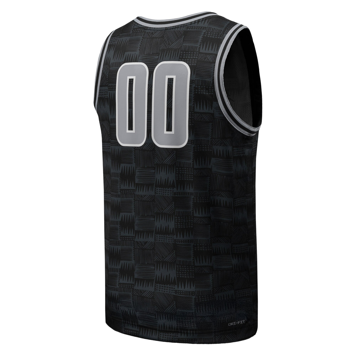 Jordan Brand #00 Black Georgetown Hoyas Replica Basketball Jersey