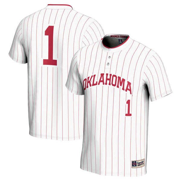 #1 Oklahoma Sooners GameDay Greats Lightweight Softball Jersey - White