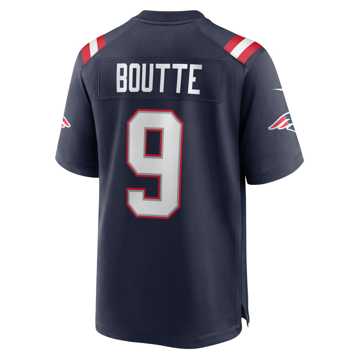 New England Patriots Kayshon Boutte Nike Navy Game Jersey
