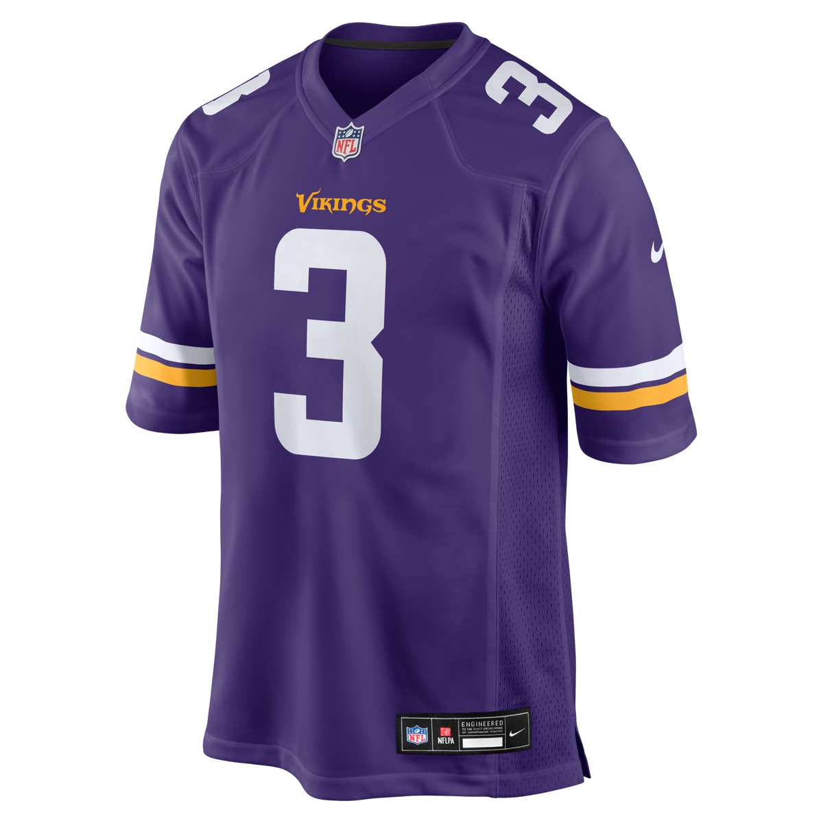 Minnesota Vikings Jordan Addison Nike Purple Game Jersey
