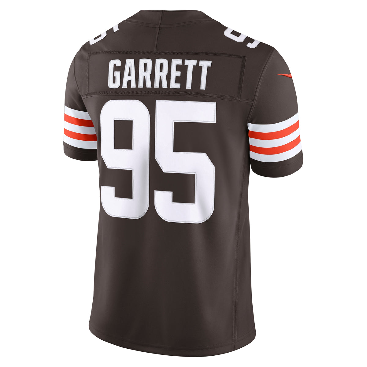 Cleveland Browns Myles Garrett Nike Brown Team Vapor F.U.S.E. Stitched Limited Jersey