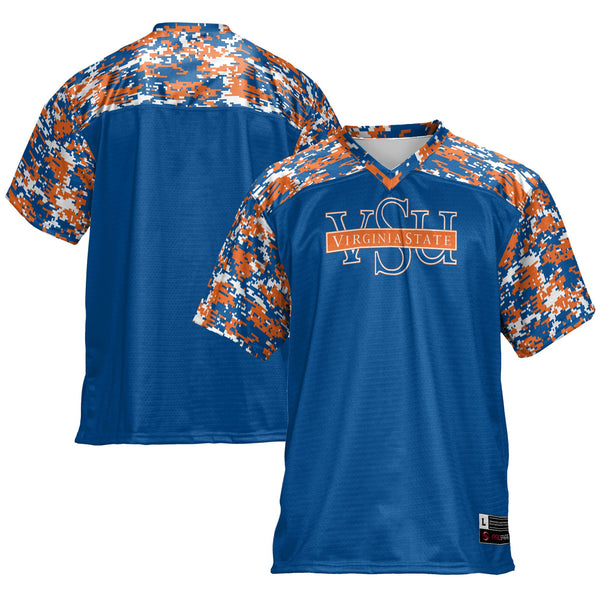 Virginia State Trojans GameDay Greats Football Jersey - Blue