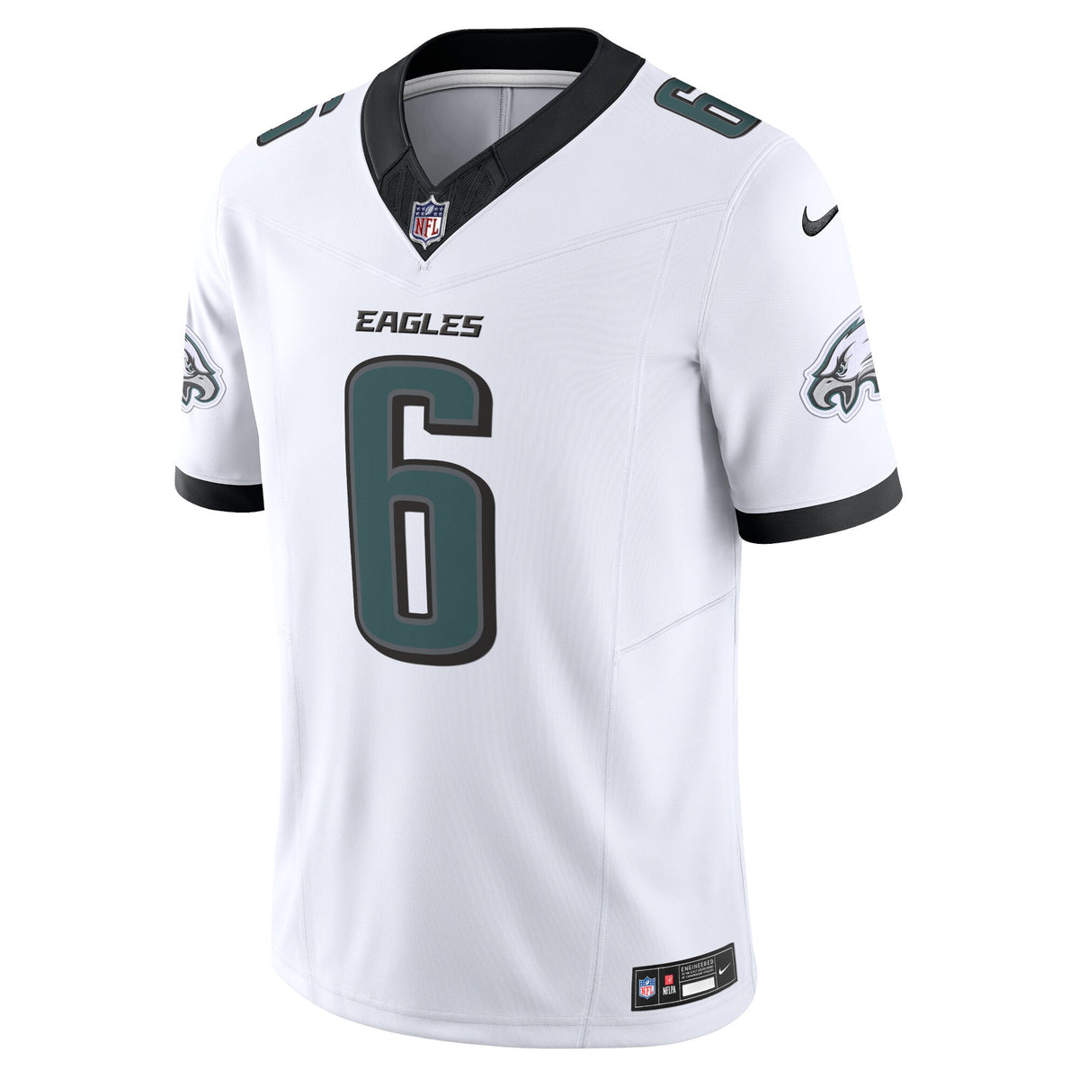 Philadelphia Eagles DeVonta Smith Nike White Vapor F.U.S.E. Limited Jersey