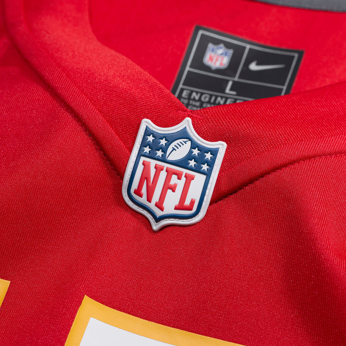 Kansas City Chiefs James Winchester Nike Red Game Jersey