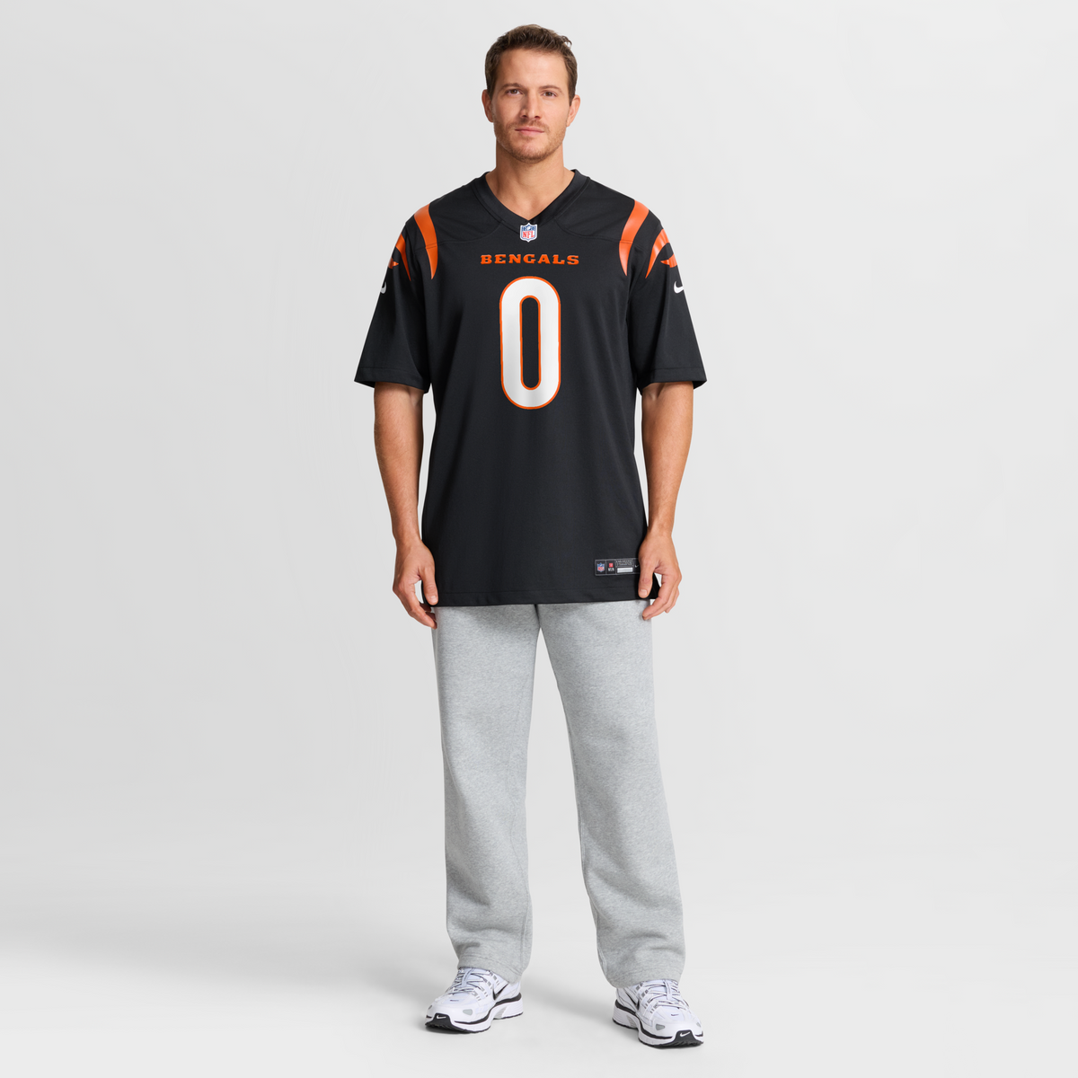 Cincinnati Bengals DJ Turner II Nike Black Team Game Jersey