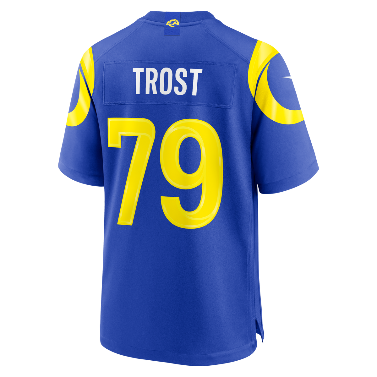 Los Angeles Rams Keagen Trost Nike Royal Team Game Jersey