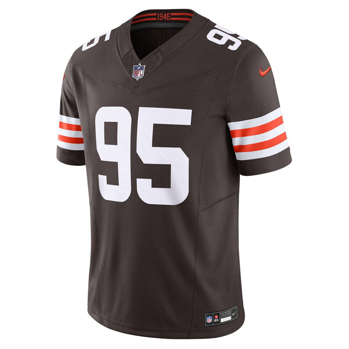 Cleveland Browns Myles Garrett Nike Brown Vapor F.U.S.E. Limited Jersey