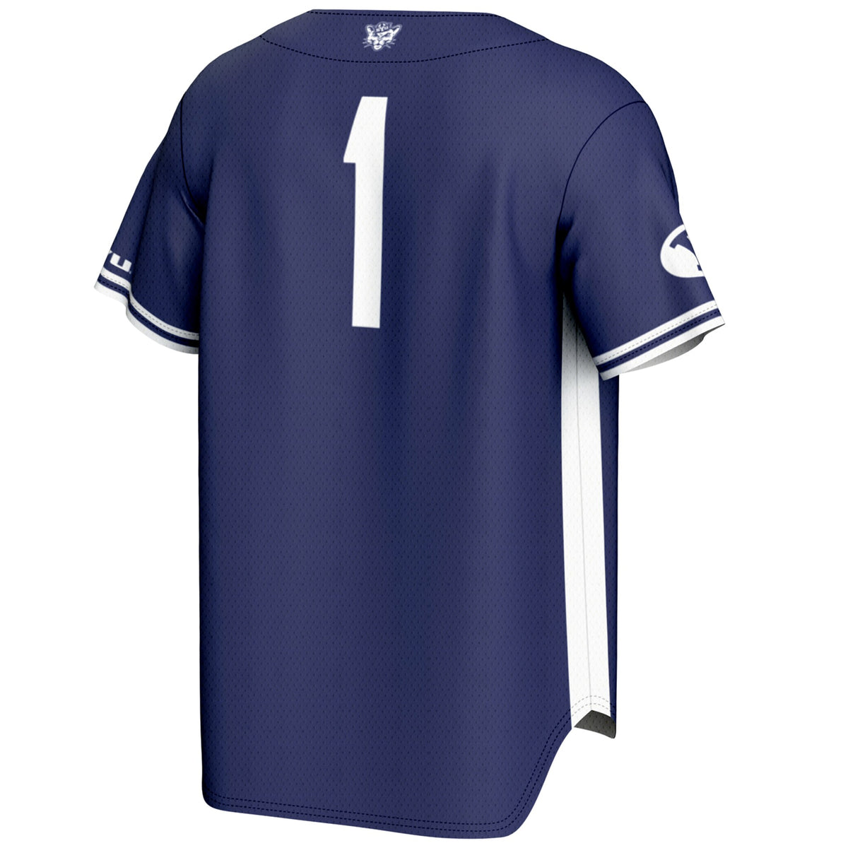 #1 BYU Cougars GameDay Greats Lightweight Baseball Jersey - Navy