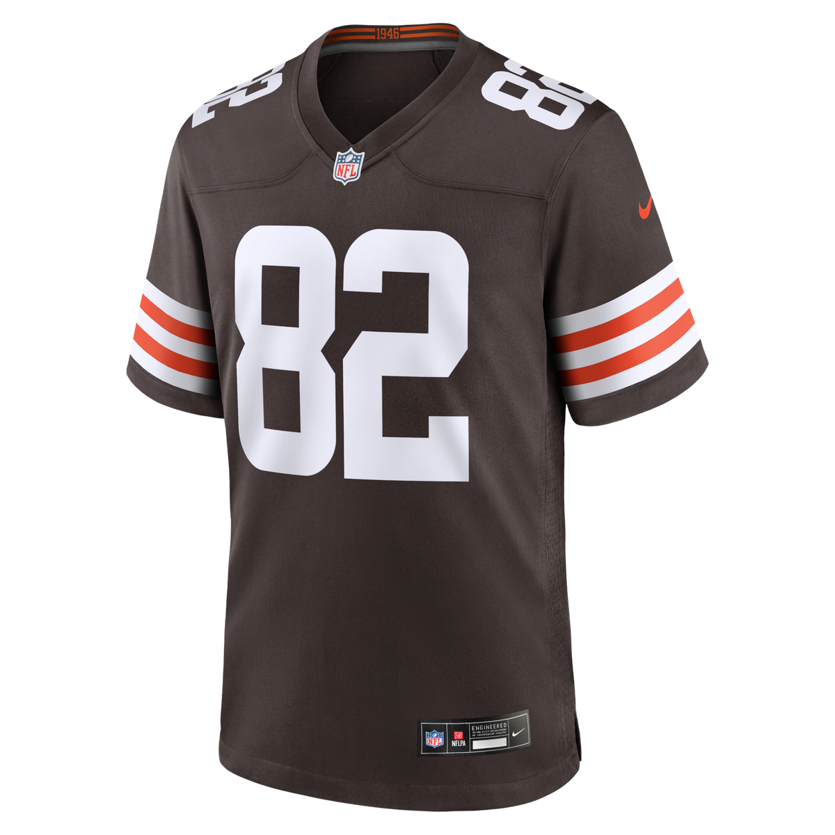 Cleveland Browns Ozzie Newsome Nike Brown Game Retired Player Jersey