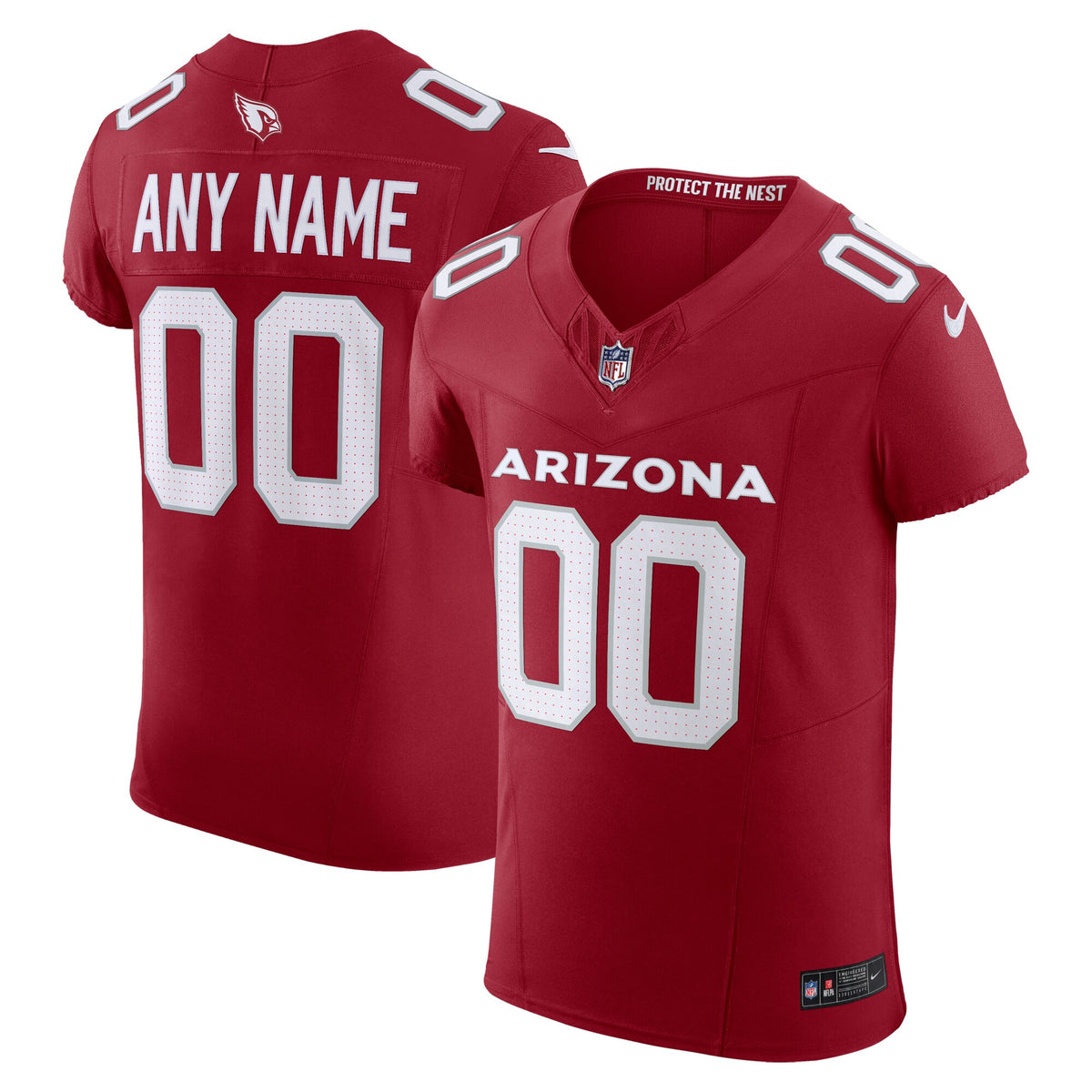 Arizona Cardinals Nike Cardinal Vapor F.U.S.E. Elite Custom Jersey