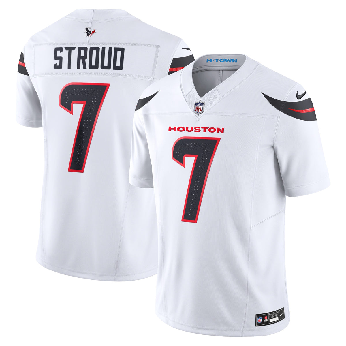 Houston Texans C.J. Stroud Nike White Vapor F.U.S.E. Limited Jersey