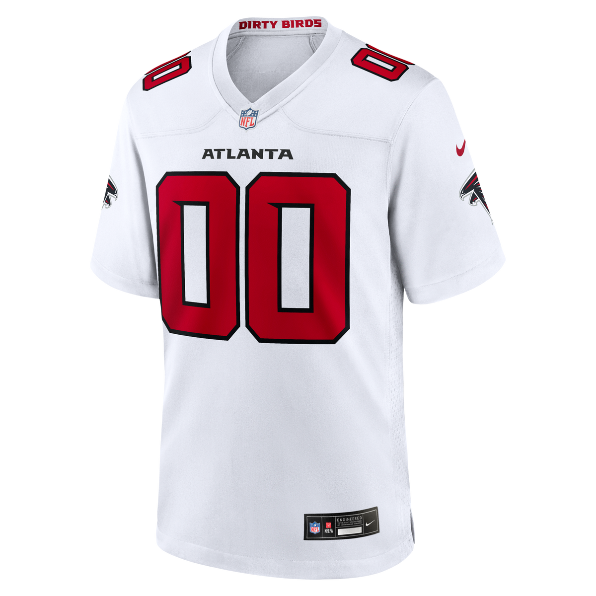 Atlanta Falcons Nike White Custom Game Jersey