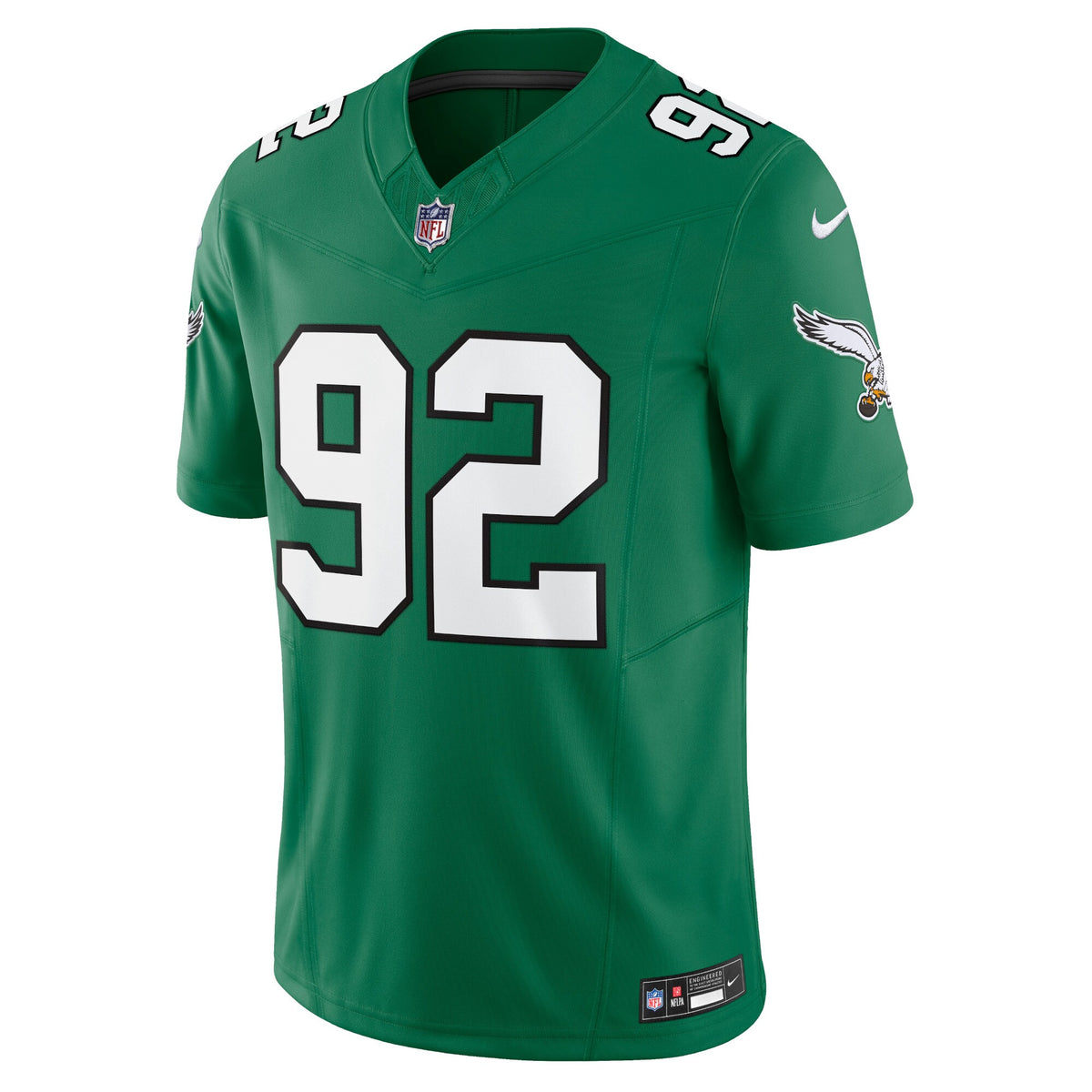 Philadelphia Eagles Reggie White Nike Kelly Green Alternate Vapor F.U.S.E. Limited Jersey